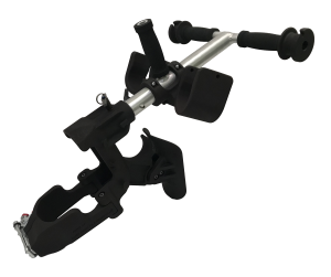 The ExoRam® Standing Tile Removal Tool is used on a Bosch® 11264EVS Chipping Hammer. Features electrical wire and vacuum hose routing guides. Speed up the removal process and dramatically lessen operator fatigue! The ExoRam® Standing Tile Removal Tool is used on a Bosch® 11264EVS Chipping Hammer. Features electrical wire and vacuum hose routing guides. Speed up the removal process and dramatically lessen operator fatigue!