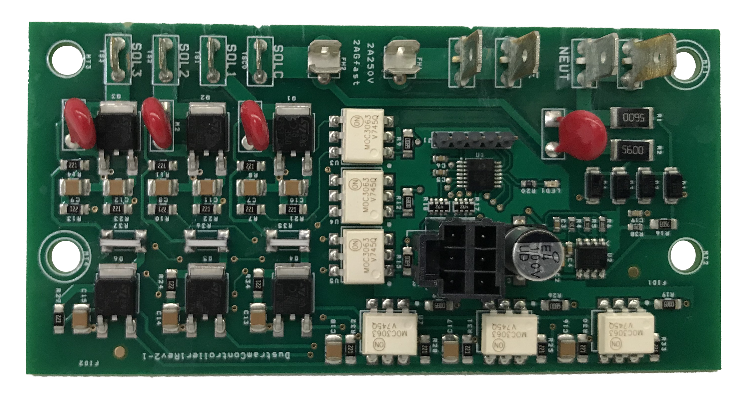 circuit boards for tile removal vacuum