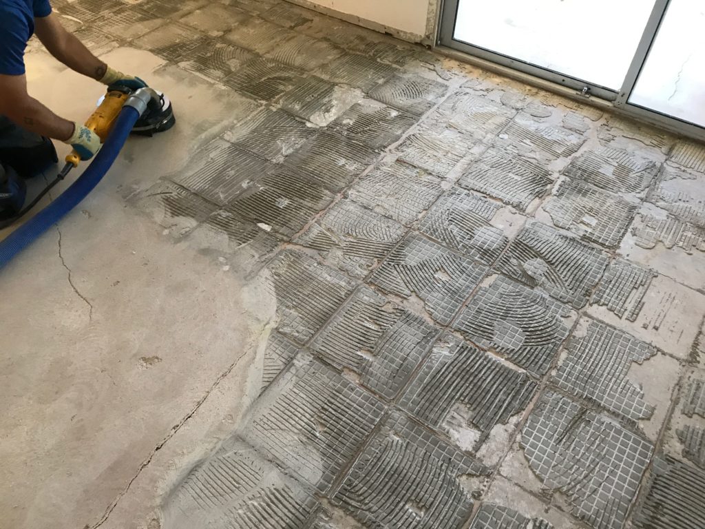 How Much Does It Cost To Remove Tile Floor Dustram