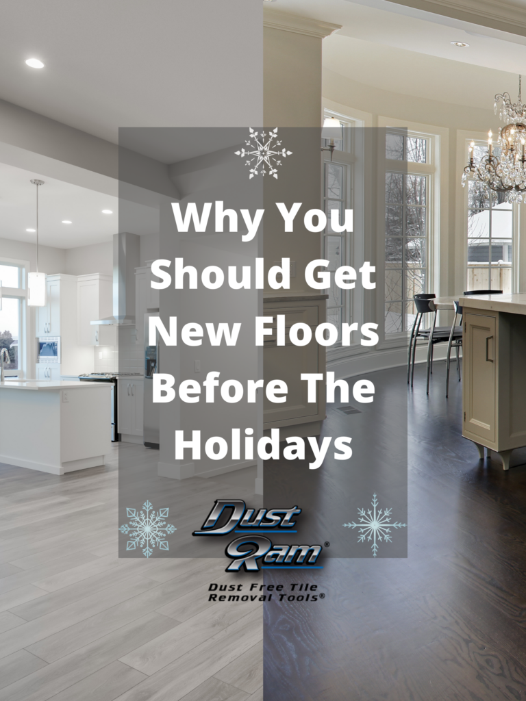 replace floors in your home before holidays