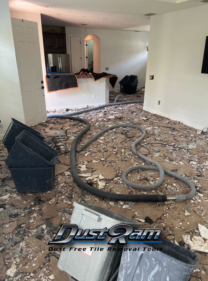 rubble tile flooring house dustram