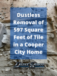 Removing 597 Square Feet of Tile in a cooper City Florida Home