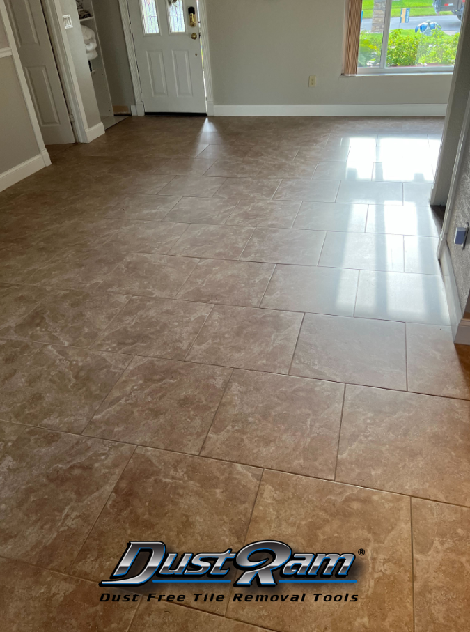 You need to remove tiles and glue on floors ? make it easy ! 